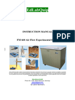 FM 660 Air Flow Experimental Bench - EdLabQuip - 2015