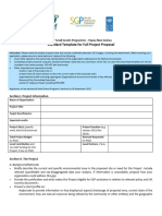 Standard SGP Full Proposal Template - 2022