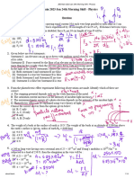 JEE Main 2023 Jan 24th Morning Shift - Physics: Questions