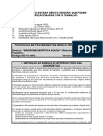 Protocolo de Procedimentos Médicos-Periciais - N 014