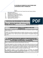 Protocolo de Procedimentos Médicos-Periciais - N 011