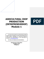 Agricultural Crop Production - MODULE 1