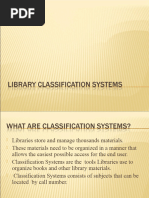 Library Systems