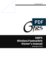 GWF4 Wireless Footswitch