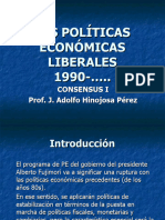 HINOJOSA, Adolfo, (2023) - LAS POLÍTICAS LIBERALES.