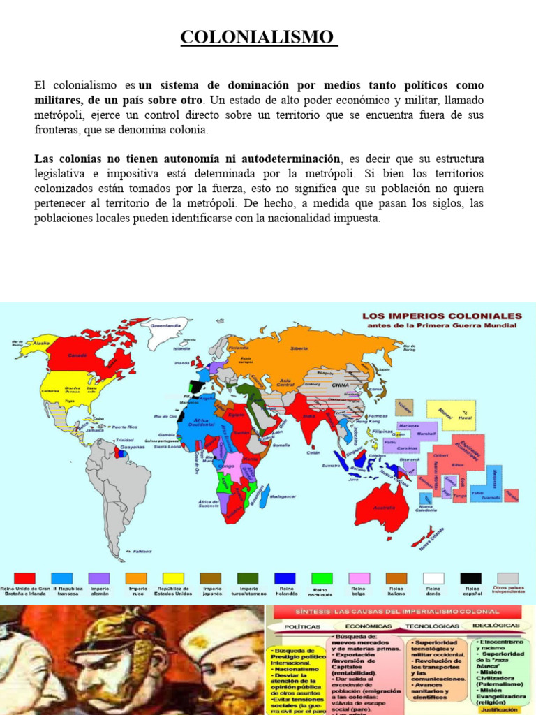 Colonización y descolonización de Africa y