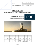 2.method Statement - Hydrostatic Test - MS - 410 - 002