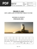 6.method Statement - Pneumatic Test - MS - 410 - 006