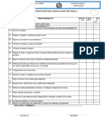 FICHA DE EVALUACION Eliminacion