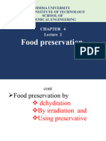 Food Preservation Leacture 22