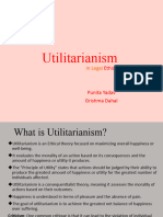 Utilitarianism in Legal Ethics