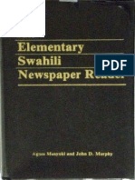 Agnes Musyoki and John D. Murphy - An Elementary Swahili Newspaper Reader (1985, Dunwoody Press)