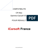 Compatibilite Renault CR Max v3