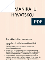 Romanika U Hrvatskoj