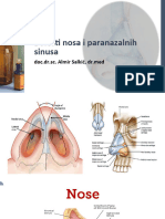 Bolesti nosa i PNS