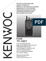 Manual Kenwood Tk3301 Sp