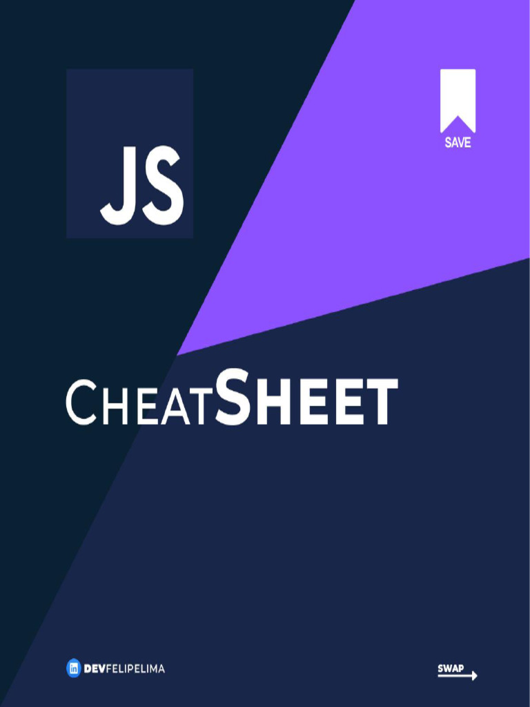 JavaScript Super Cheat Sheet PDF