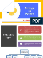 Session-7 (String in Python)