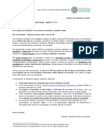 Comunicado - Segunda Encuesta Sobre Uso de TICs