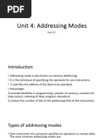 CH 5 OnDUPdated UNit 4 Addressing Modes