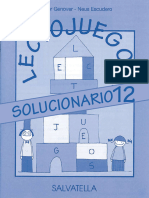 LECTOJUEGOS 12 Soluciones