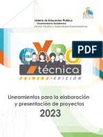 Lineamientos - ExpoTECNICA - 2023