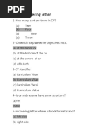 Mcqs Technical Writing