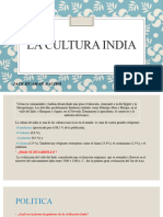 La Cultura INDIA