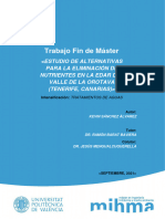 Sanchez - Estudio de Alternativas Para La Eliminacion de Nutrientes en La EDAR Del Valle de La or...