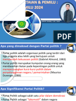 Sistem Kepartaian & Pemilu