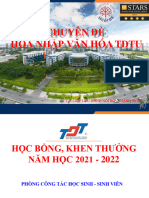 HỌC BỔNG, KHEN THƯỞNG NĂM HỌC 2021 - 2022