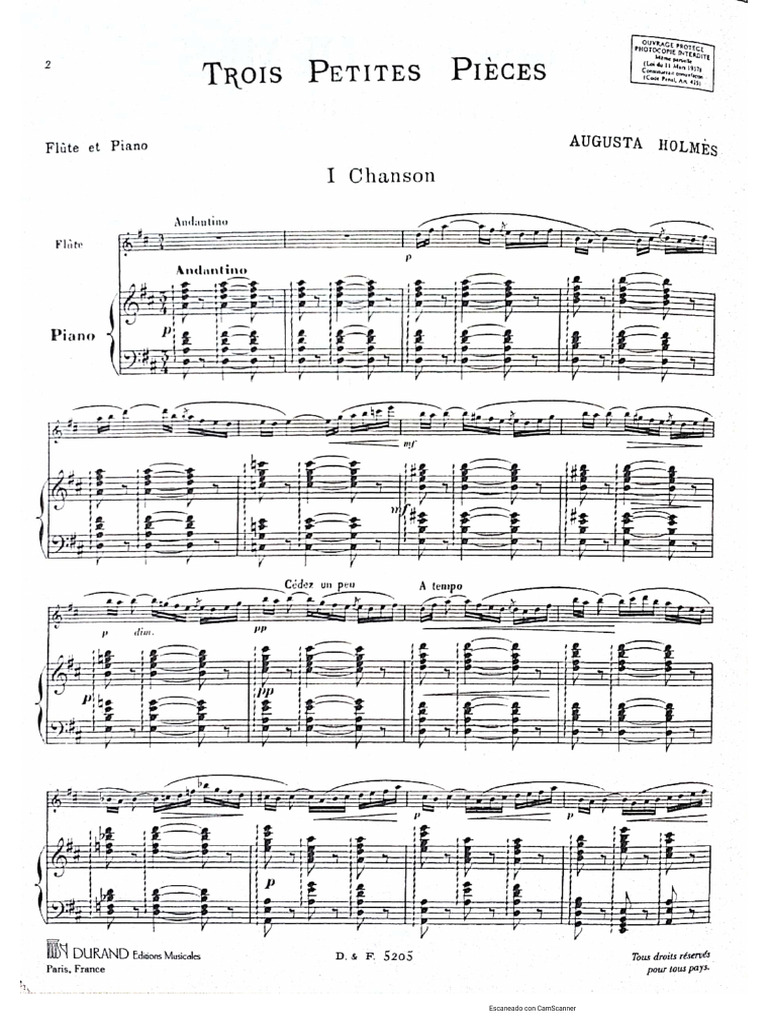 Acomp piano tres peque as piezas augusta holmes piano pdf