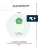 Detection of Textual Cyberbullying by Using Support Vector Machine (SVM)