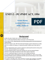 PC-PNDT Act, 1994 (1st)