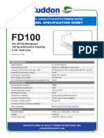 General Spec Sheet FD100 V9.1