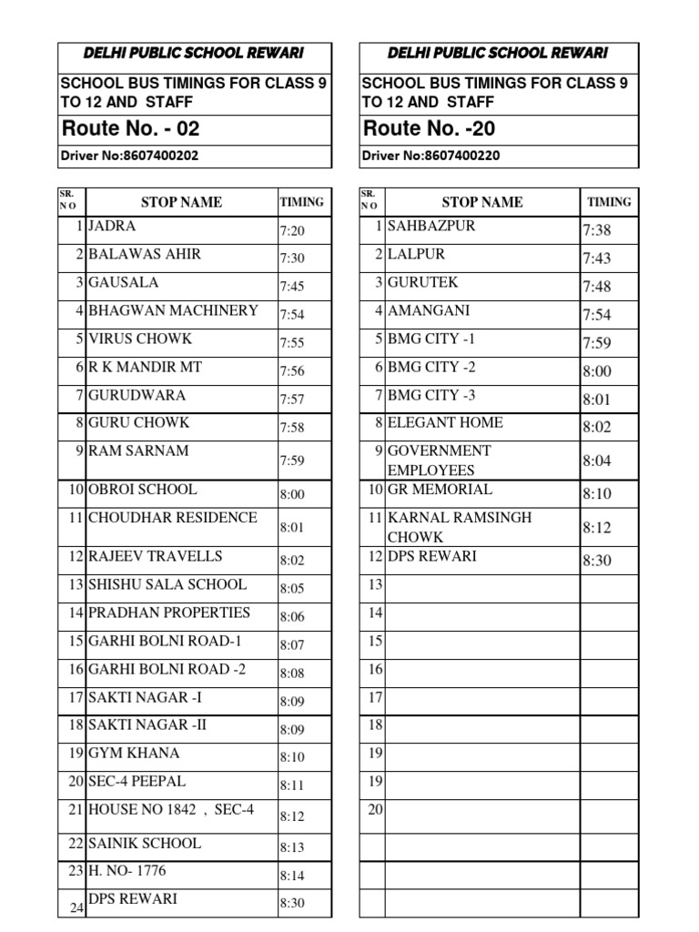winter-bus-timing-for-classes-9-to-12-pdf-schools-delhi