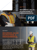 Brochure - Diplomado en Seguridad, Salud Ocupacional y Medioambiental - Enfope