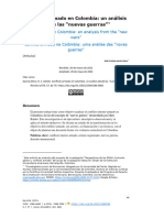 Conflicto Armado en Colombia Un Analisis Desde Las