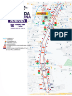 Percurso Corrida Noturna 2023