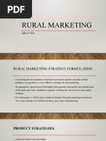 Rural Marketing: Imba 8 SEM