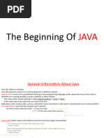 JAVA Notes