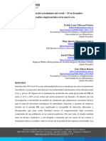 Simulación Del Crecimiento Del Covid - 19 en Ecuador Desafíos Empresariales en La Nueva Era