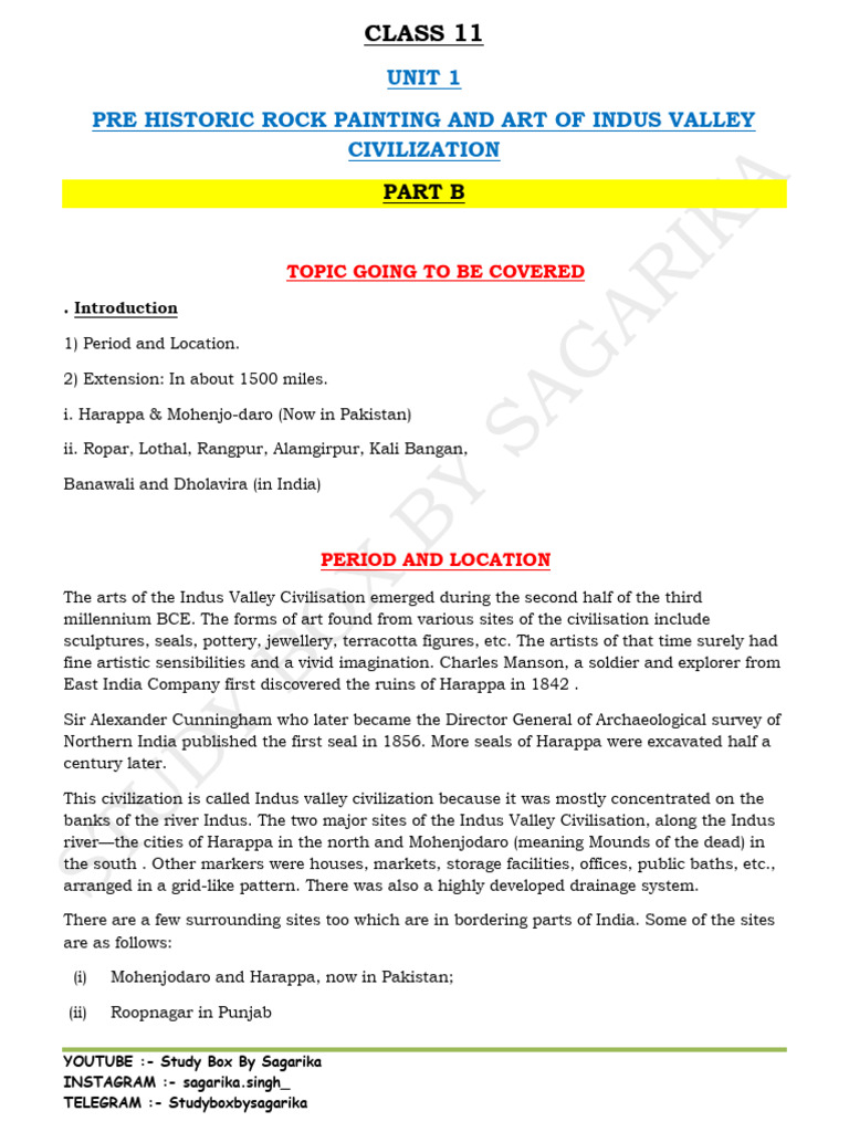 Class 11 Unit 1 Part B | PDF