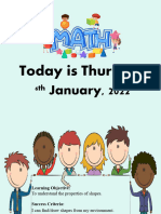 Maths - Thursday Week 1 T2
