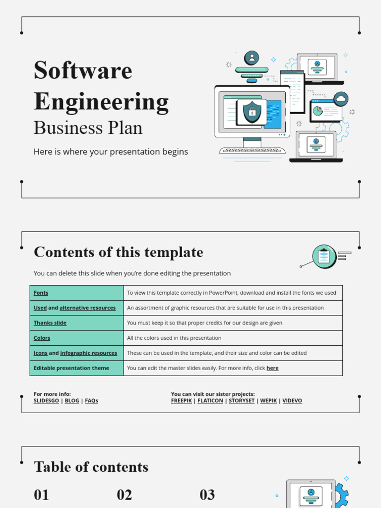 Software Engineering Business Plan | PDF | Marketing | Business Model