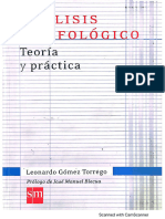 Gomez Torrego, Leonardo - Análisis Morfológico