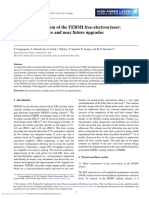 The Seed Laser System of The FERMI Free-Electron Laser: Design, Performance and Near Future Upgrades