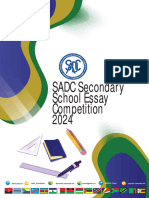 EN - Secondary School Essay Competition