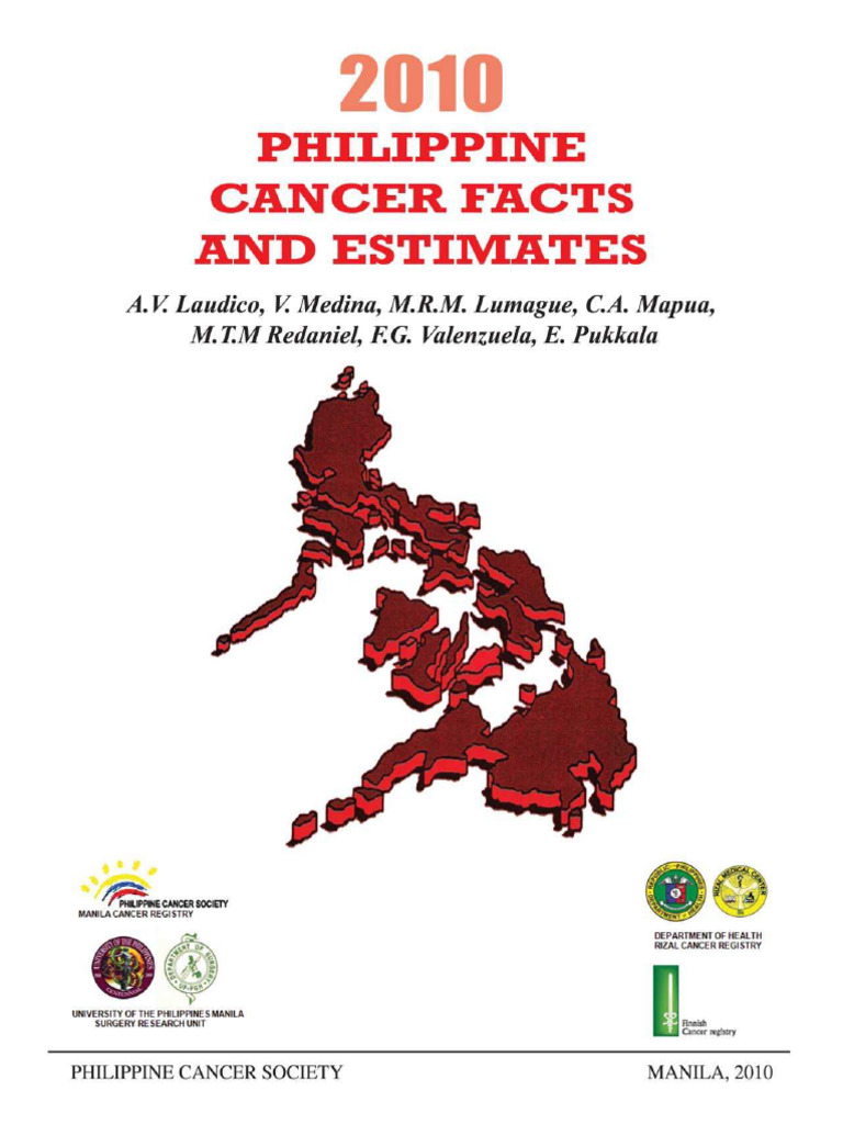 Philippine_Cancer_Factsand_Estimates | PDF | Opioid | Cancer