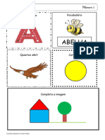 Ficha Do Dia para Alunos Com Perturbação de Espetro de Autismo (Nº1)